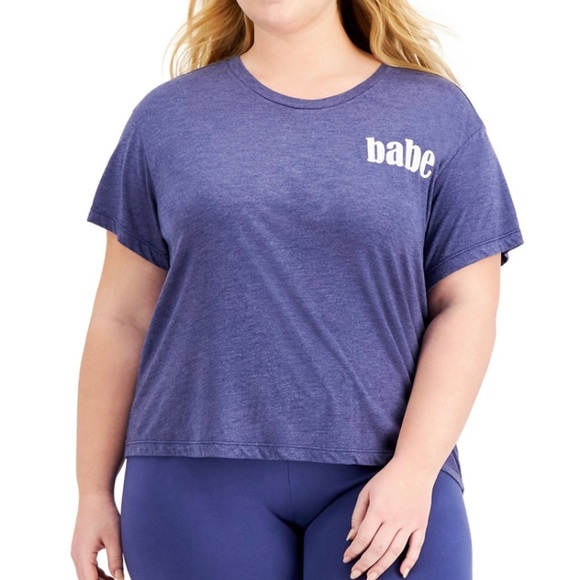 ⭐️⭐️ 2/$35 Plus size boyfriend fit sleep tee - Picture 2 of 3